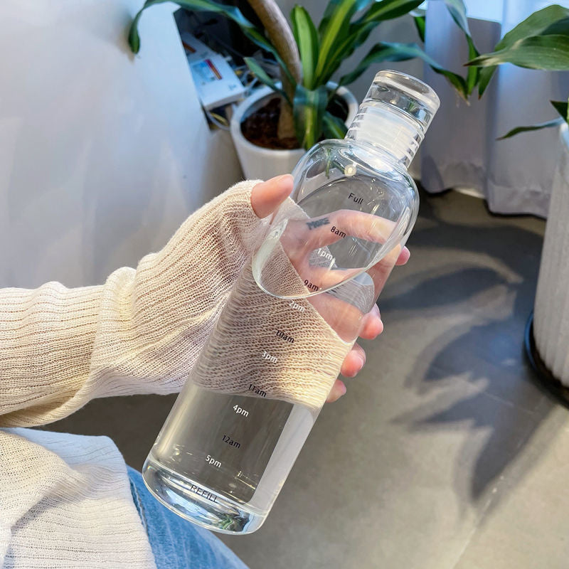 Aesthetic Plastic Water Bottle
