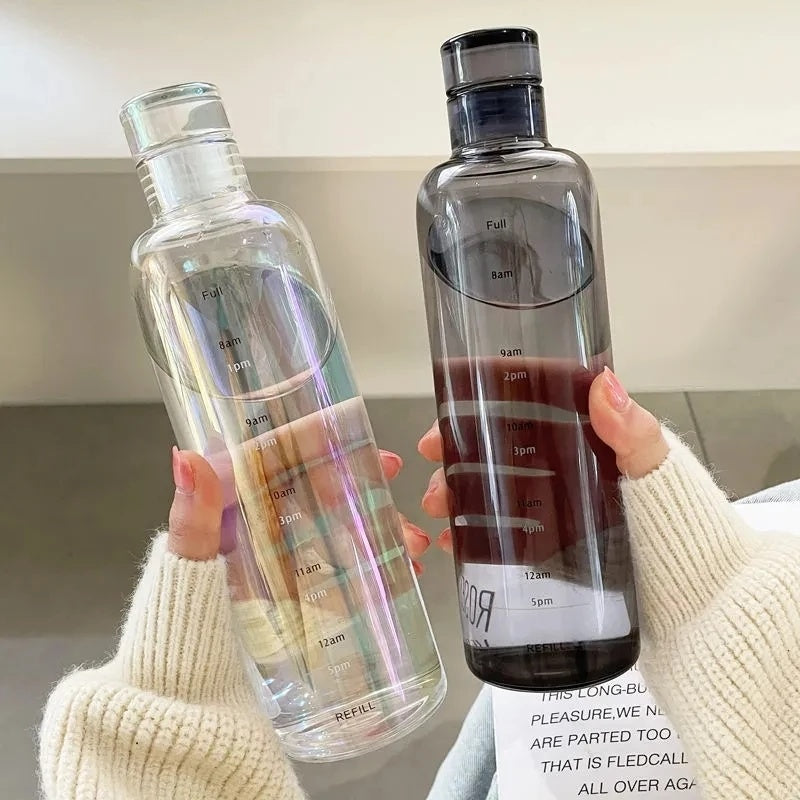 Aesthetic Plastic Water Bottle