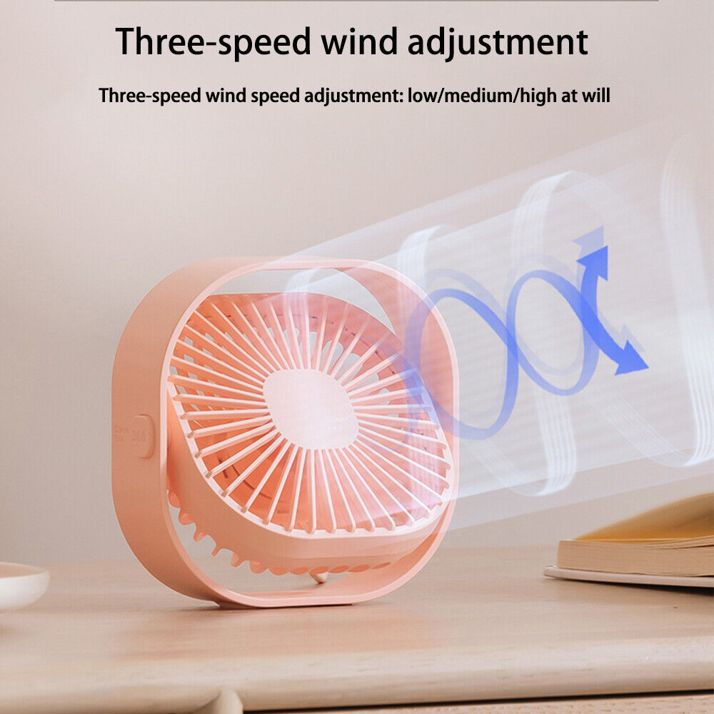 Aesthetic Small Desk Fan