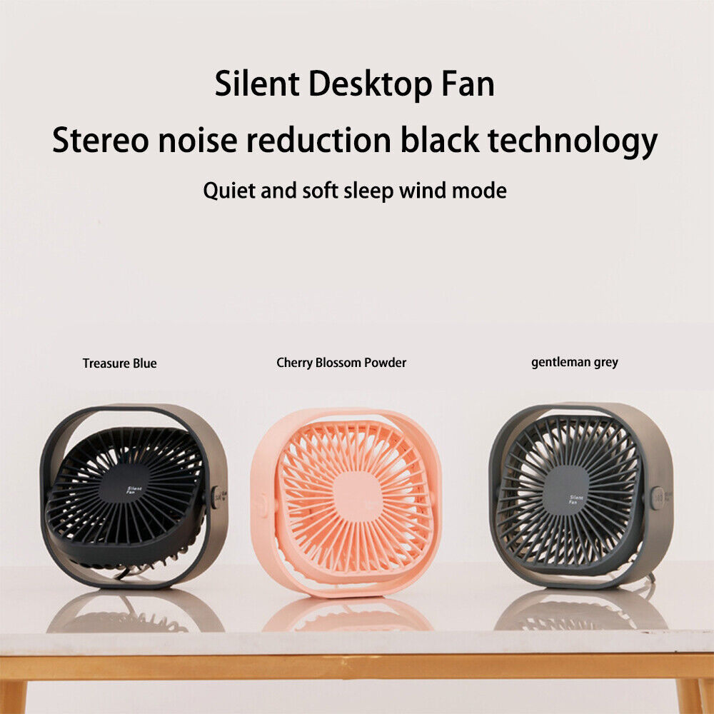 Aesthetic Small Desk Fan